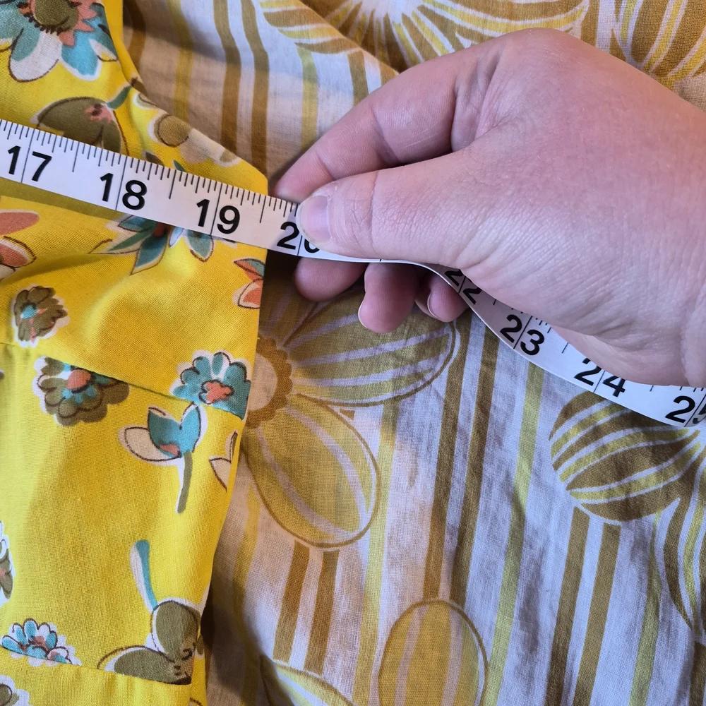 Floral Yellow Mini Dress - Picture 7 of 8